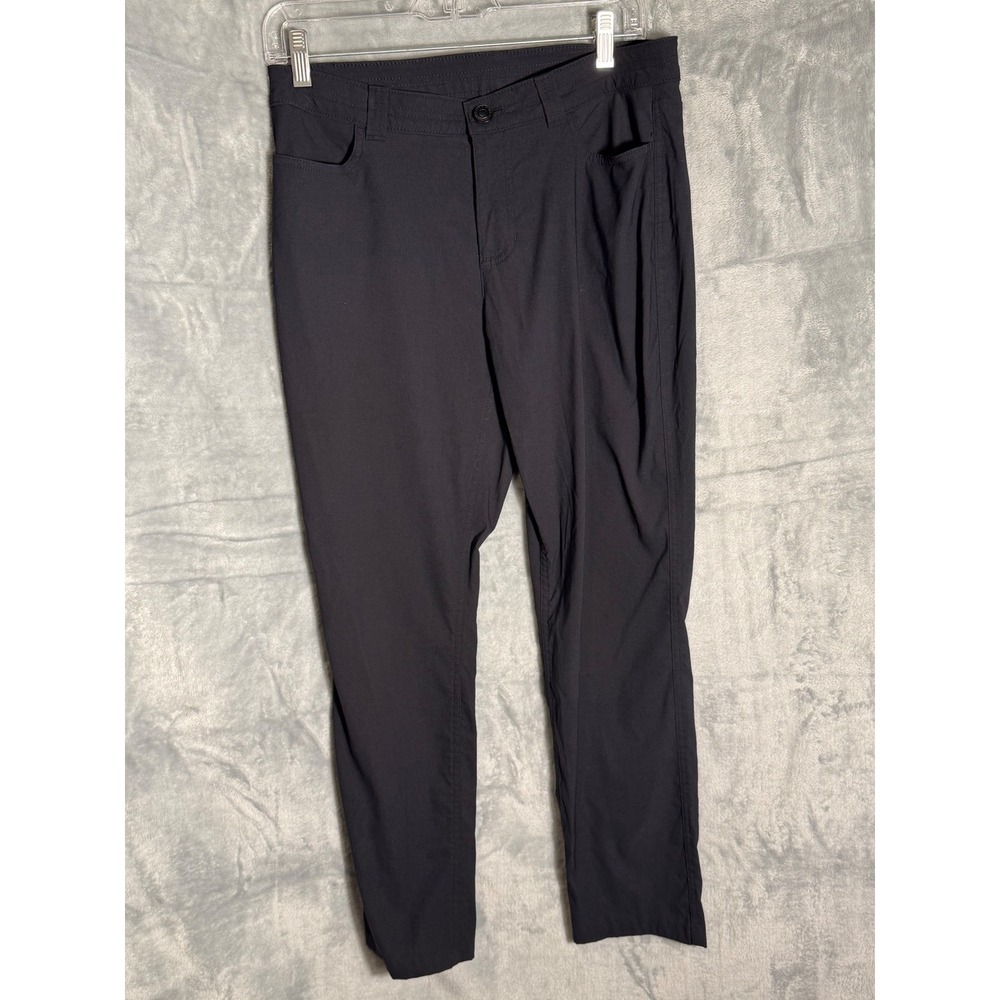 Eddie Bauer First Ascent Women 8 Guide Pants Hiking Outdoor Stretch black